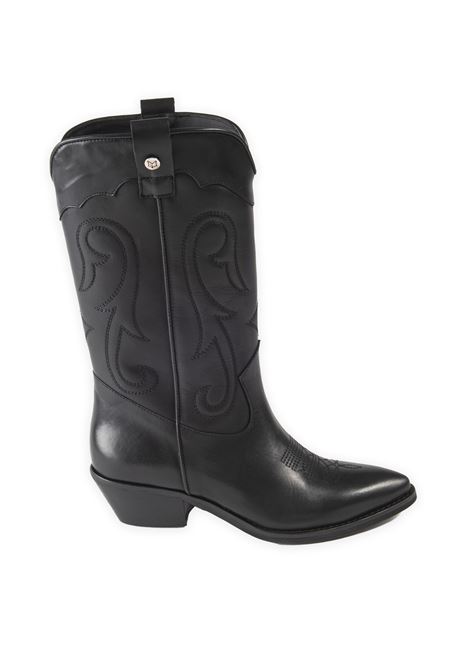 Stivale megan vitello nero GISEL MOIRE | MEGANVIT-NERO